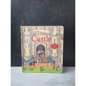 Usborne Look Inside A Castle By Conrad Mason & Barry Ablett Hardcover
